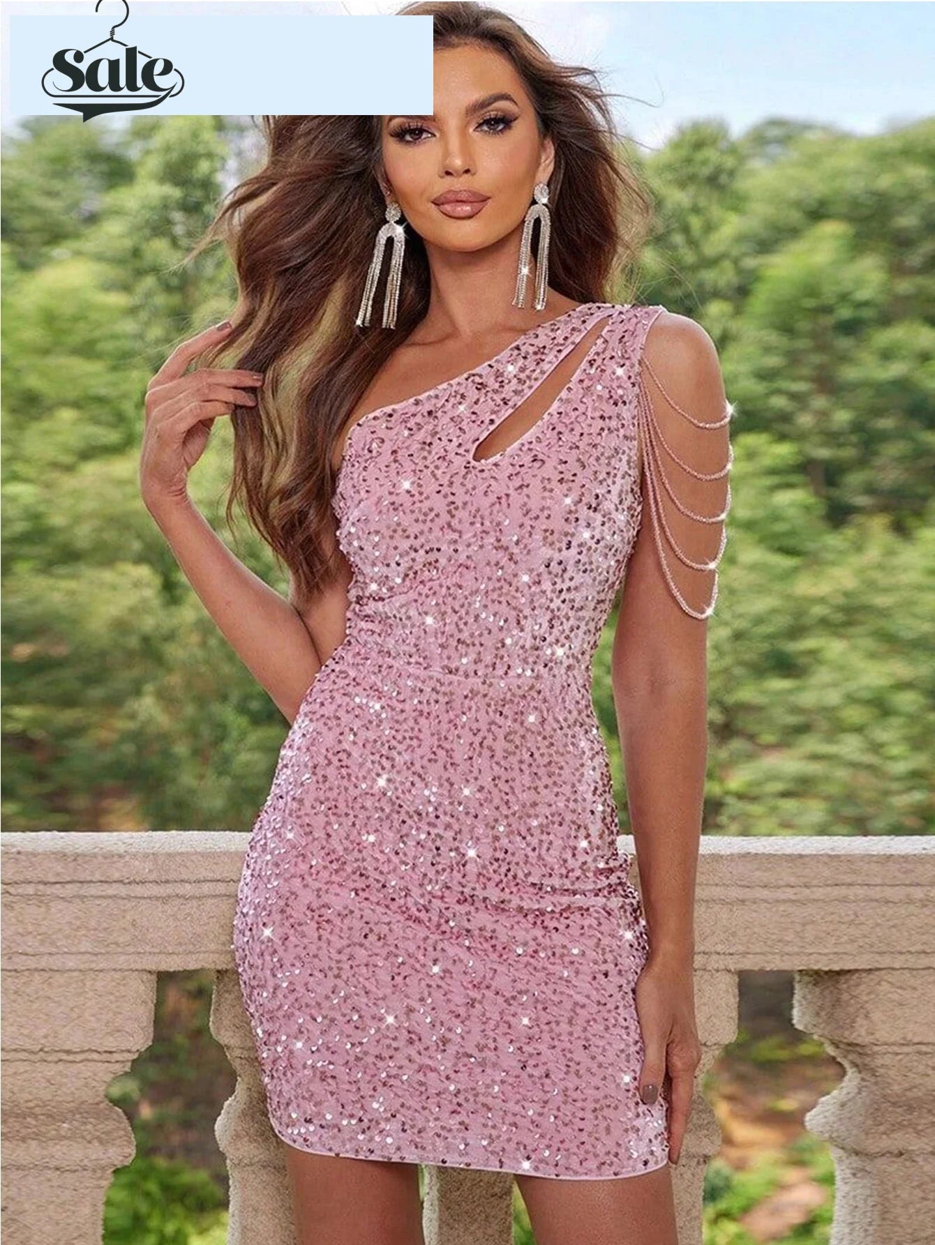 Sequin Mini Dress - Starry Night Sequin Dress - Ultimate Party Look