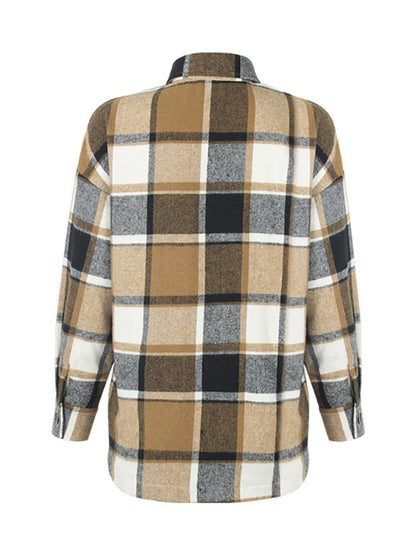 Shackets - Harmonious Plaid Flannel Shacket – Perfect to Mix-Match