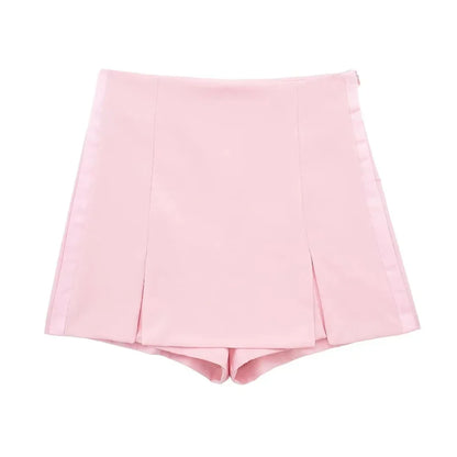 Shorts Sets- The Must-Have Cocktail Outfit for Every Woman- Pink shorts- Pekosa Women Fashion