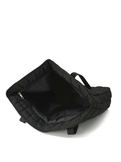Shoulder Bags- Quilted Carryall Shoulder Bag- - Pekosa Women Fashion