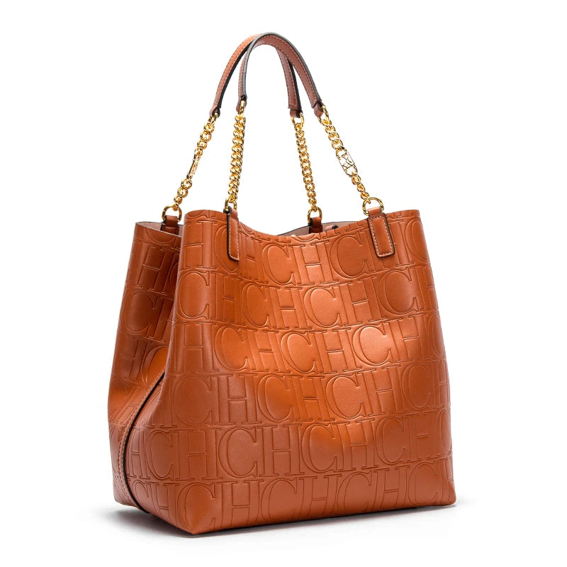 Shoulder Bags - Timeless Texture Handbag - Retro Deluxe