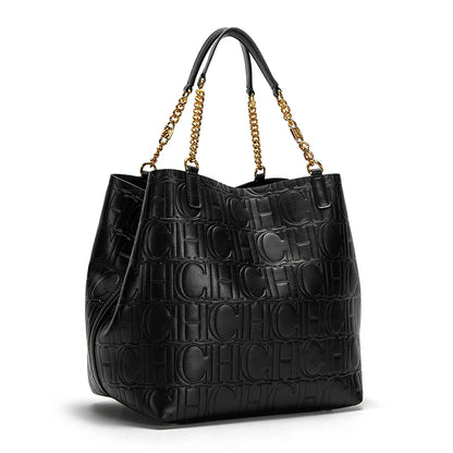 Shoulder Bags - Timeless Texture Handbag - Retro Deluxe