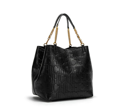 Shoulder Bags - Timeless Texture Handbag - Retro Deluxe