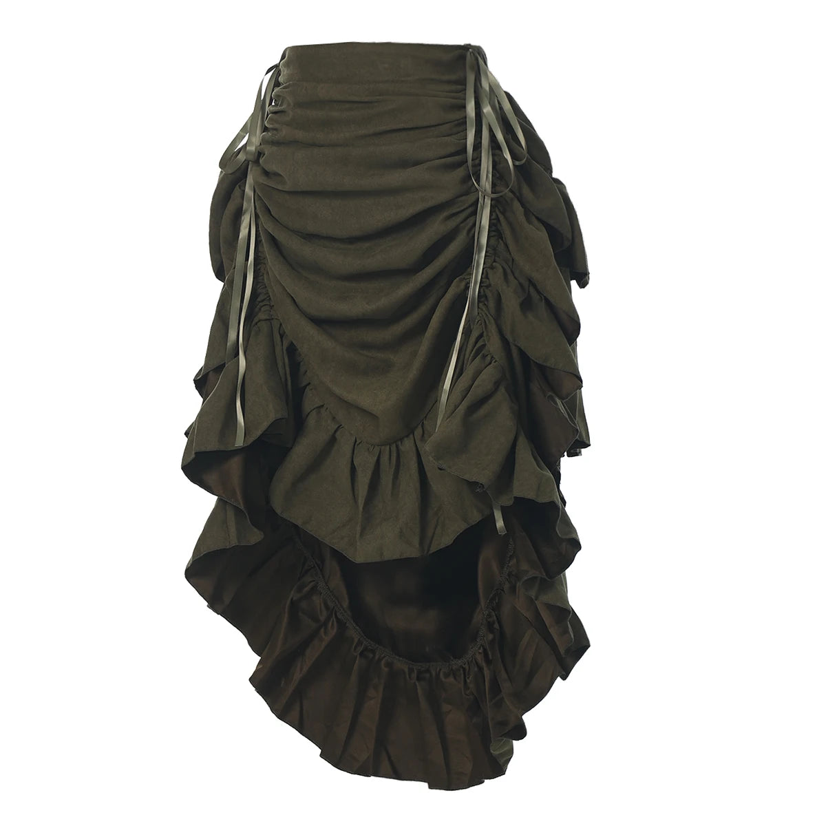 Skirts- Renaissance Fair Ready: High-Low Pirate Skirt for Timeless Elegance