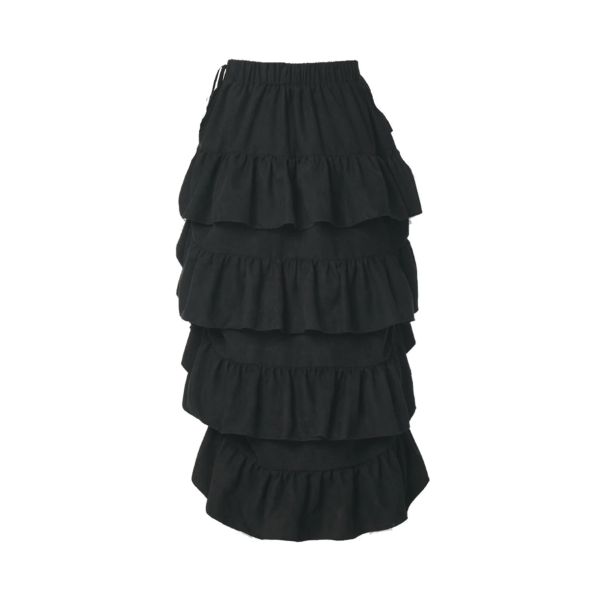 Skirts- Renaissance Fair Ready: High-Low Pirate Skirt for Timeless Elegance