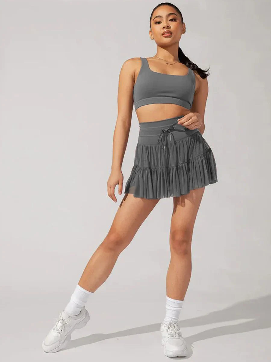 Women Tennis Athletic Skirts