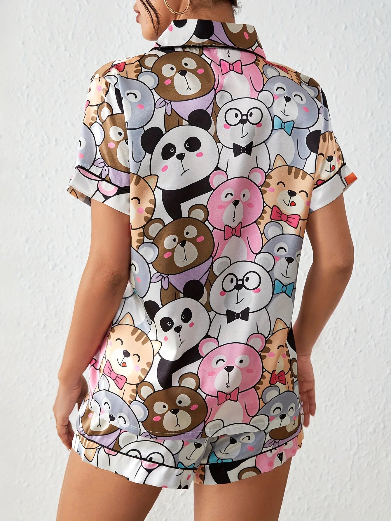 Sleepwear - Panda Party Pajama Set