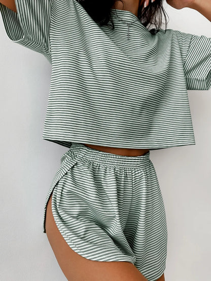 Sleepwear - Striped Serenity Sleepwear Set