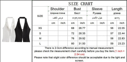 Sleeveless Blouses - Zip-Up Blouse Notch Backless Sleeveless Top