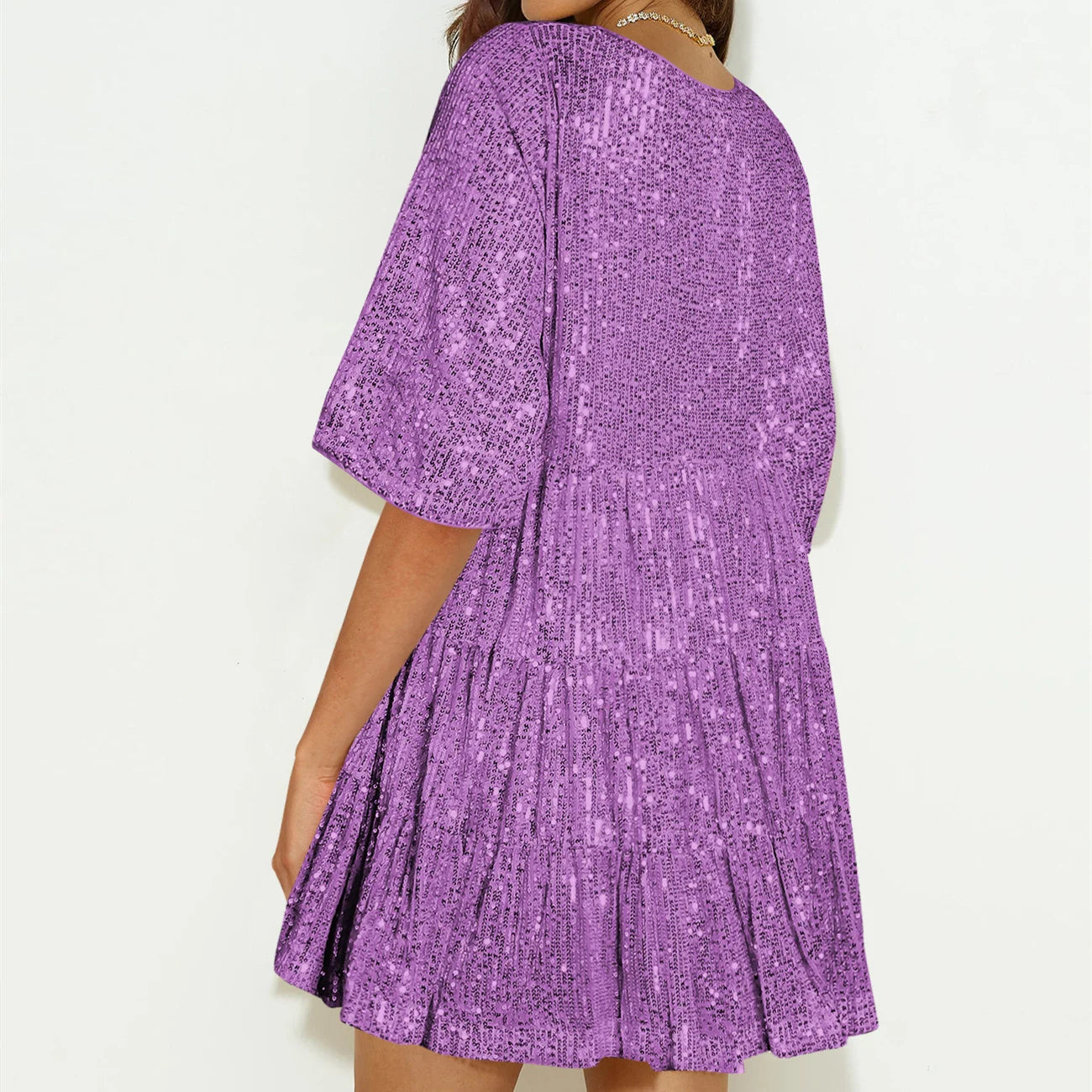 Sparkle Dresses- Sparkle Holiday Party Mini Dress