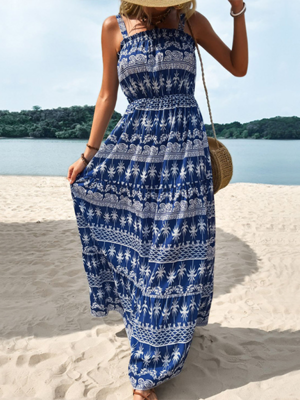 Summer Dresses- A-Line Vacay Dress for Summer Beach Escapes- - Pekosa Women Fashion