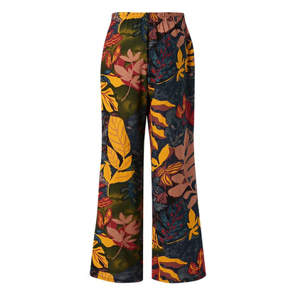 Pantalon large botanique Summer Adventure