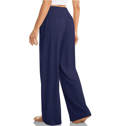 Summer Pants- Wide-Leg Pants Perfect for Everyday Casual Outfits- - Pekosa Women Fashion