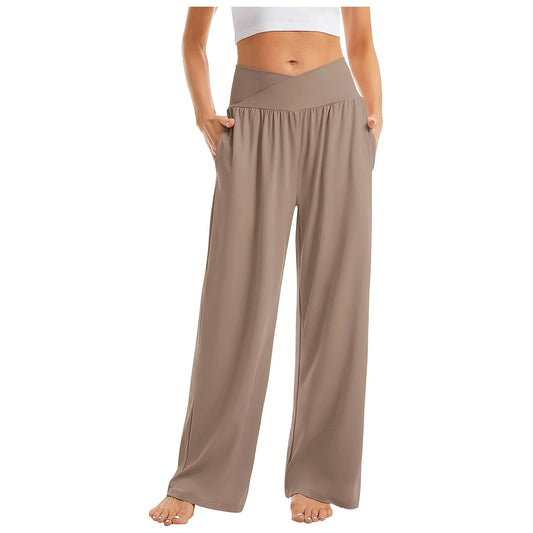 Summer Pants- Wide-Leg Pants Perfect for Everyday Casual Outfits- - Pekosa Women Fashion