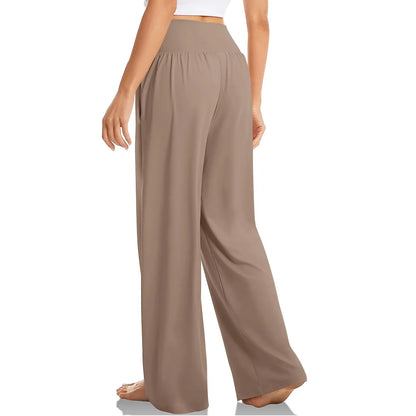 Summer Pants- Wide-Leg Pants Perfect for Everyday Casual Outfits- - Pekosa Women Fashion