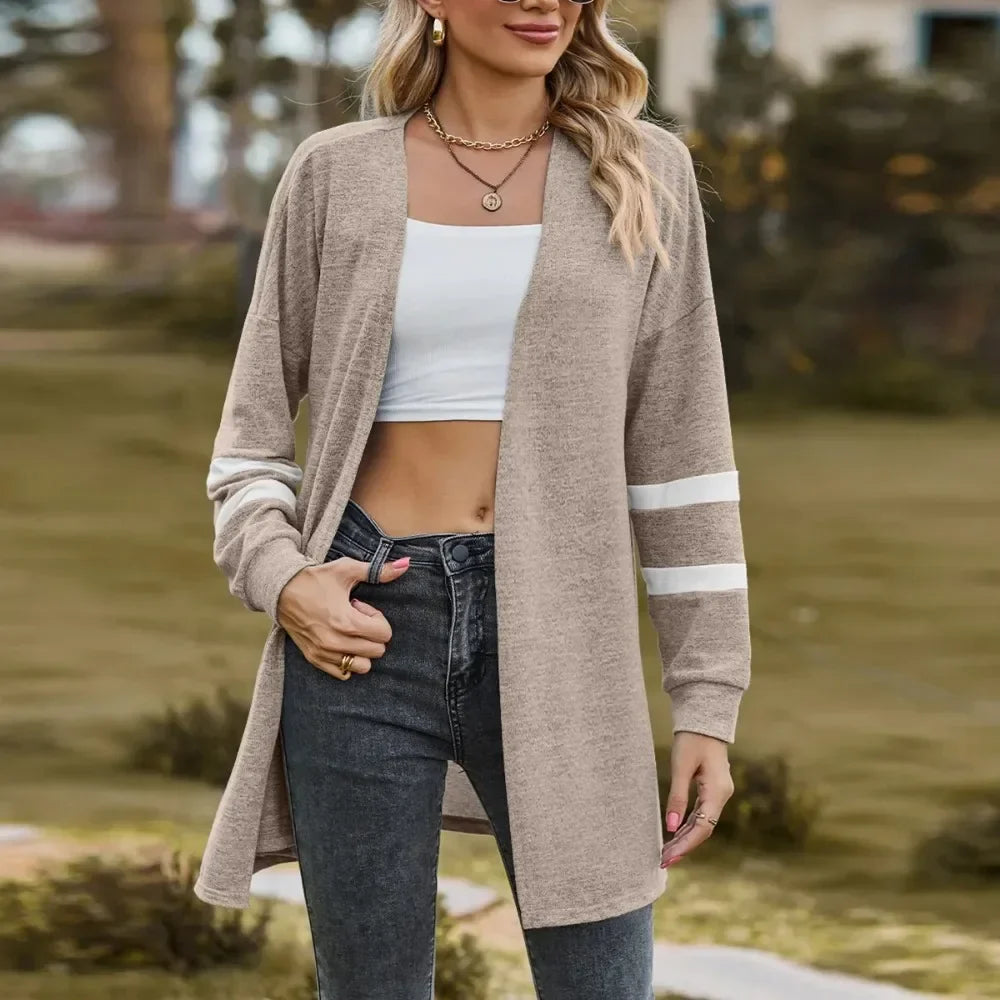 Sweater Cardigans- Essential Women's Cardigan for Year-Round Fashion- - Pekosa Women Fashion