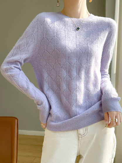 Sweaters - Classic Argyle Wool Sweater Merino Jumper