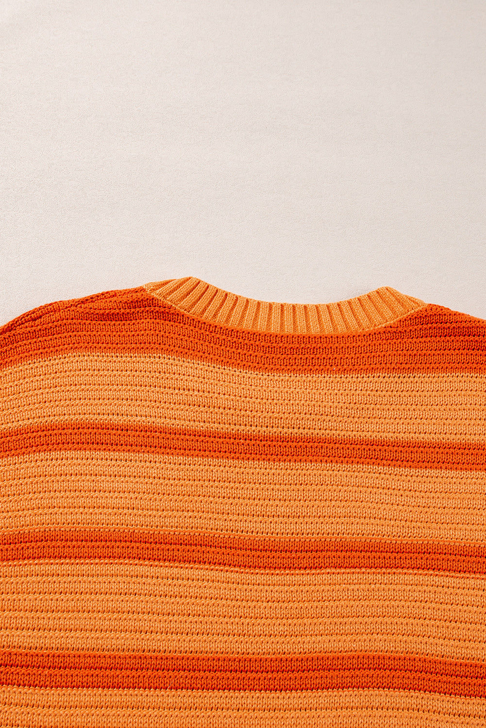 Sweaters - Colorblock Sweater for Fall/Winter Striped Jumper