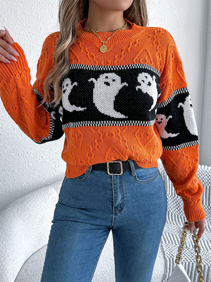 Sweaters - Ghostly Fun Sweater Jumper for Halloween