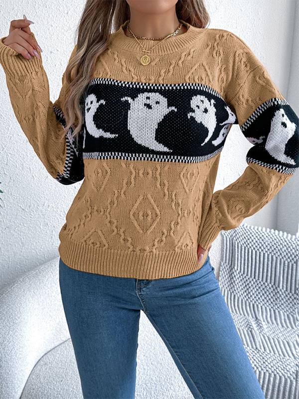 Sweaters - Ghostly Fun Sweater Jumper for Halloween