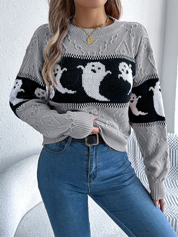 Sweaters - Ghostly Fun Sweater Jumper for Halloween