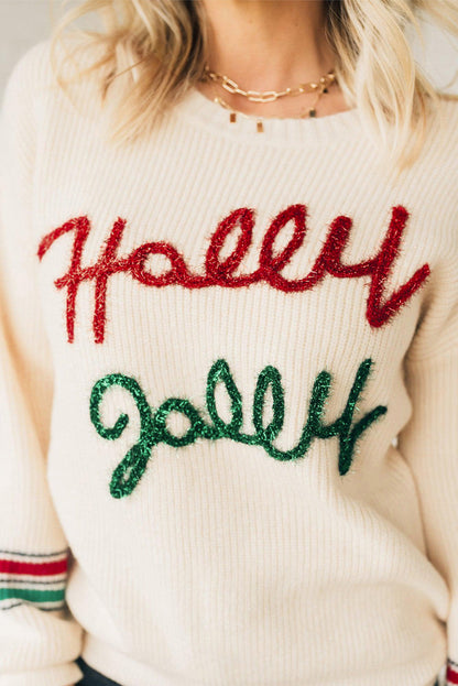 Sweaters - Holly Jolly Festive Sweater Christmas Jumper