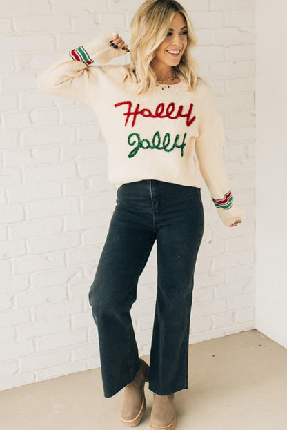 Sweaters - Holly Jolly Festive Sweater Christmas Jumper