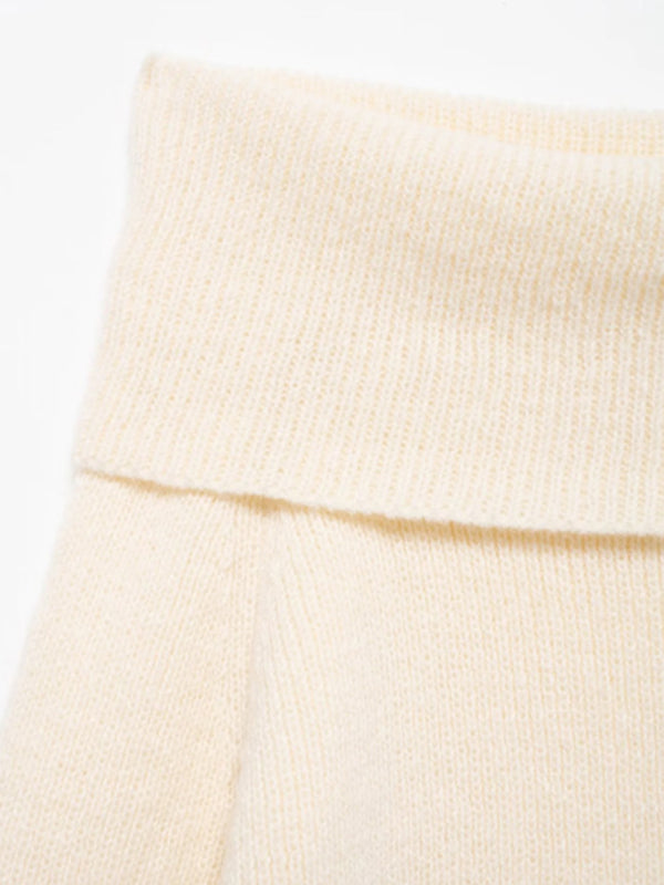 Sweaters - Off-Shoulder Knit Sweater Warmth & Style Jumper