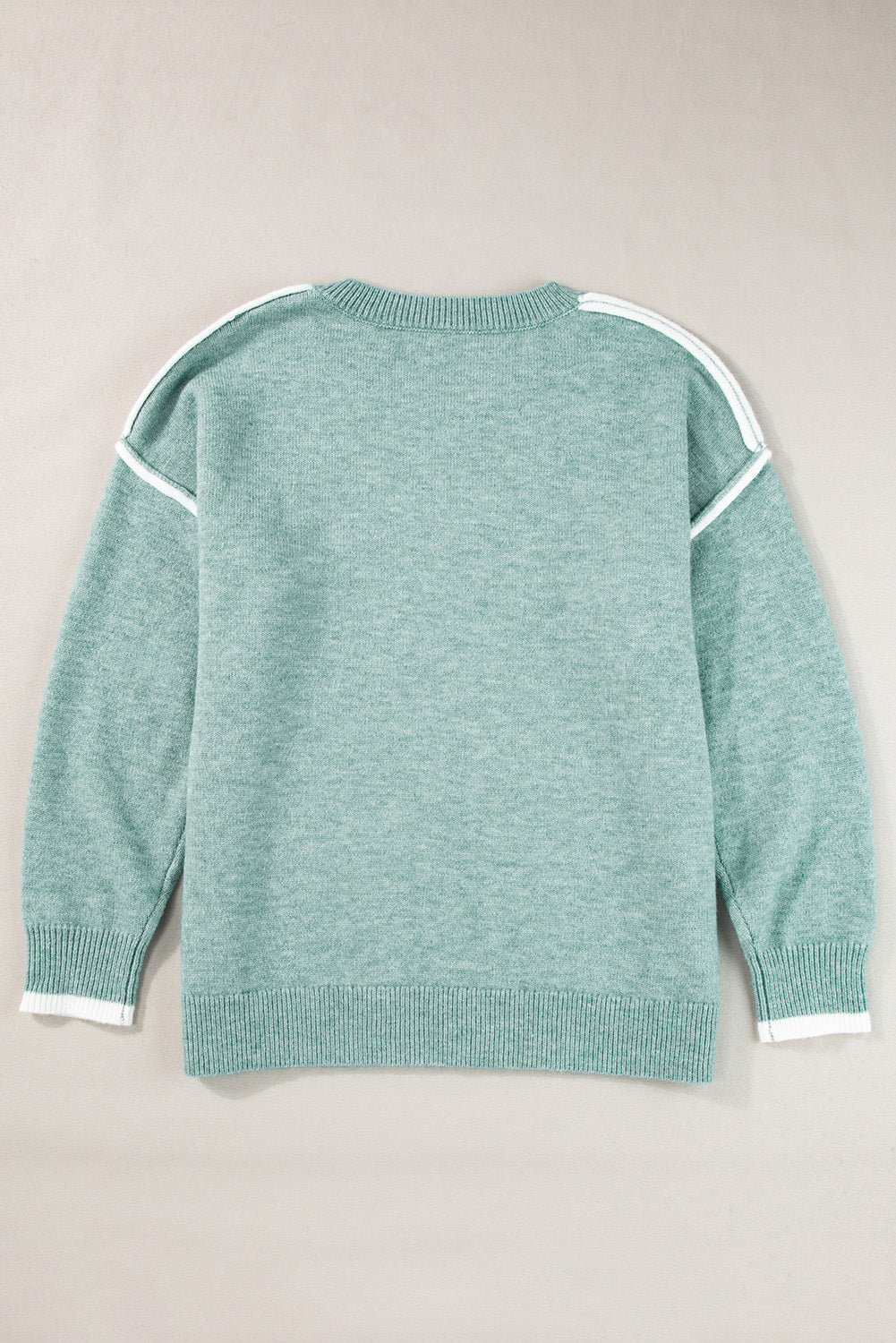 Sweaters - Warm Colorblock Sweater for Women