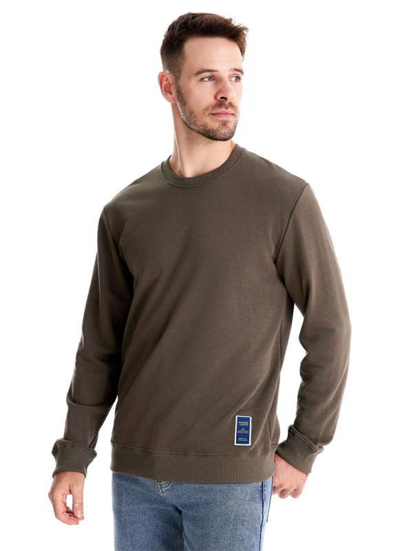 Sweatshirts- Essential Men's Crew Neck Sweatshirt Spring & Fall