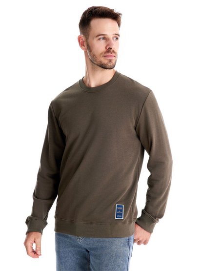 Sweatshirts- Essential Men's Crew Neck Sweatshirt Spring & Fall