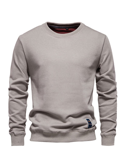 Sweatshirts- Essential Men's Crew Neck Sweatshirt Spring & Fall