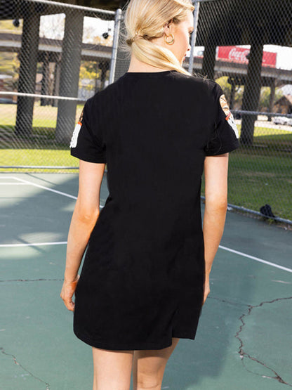 Basketball-Inspired Dress for Casual Outings