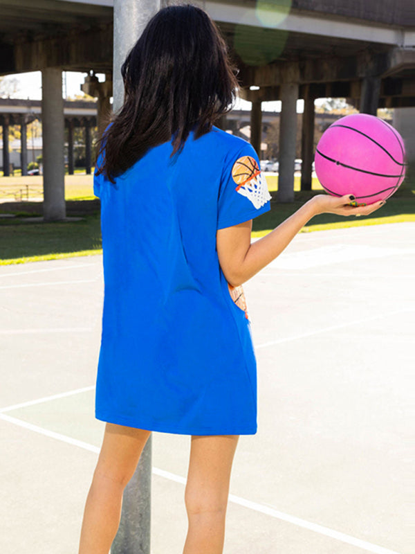 Basketball-inspiriertes Kleid für lässige Ausflüge