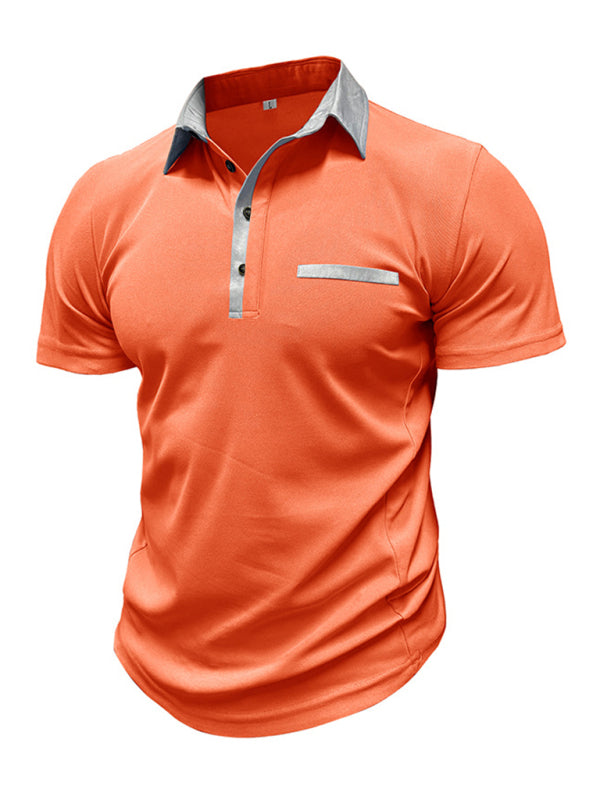 T-Shirts- Men's Polo Shirt for Brunch & BBQs- - Pekosa Women Fashion