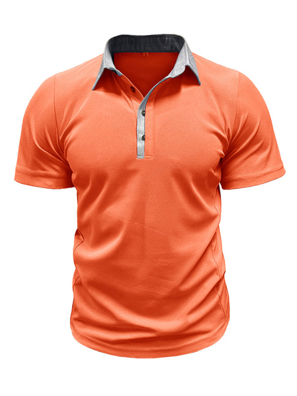 T-Shirts- Men's Polo Shirt for Brunch & BBQs- - Pekosa Women Fashion