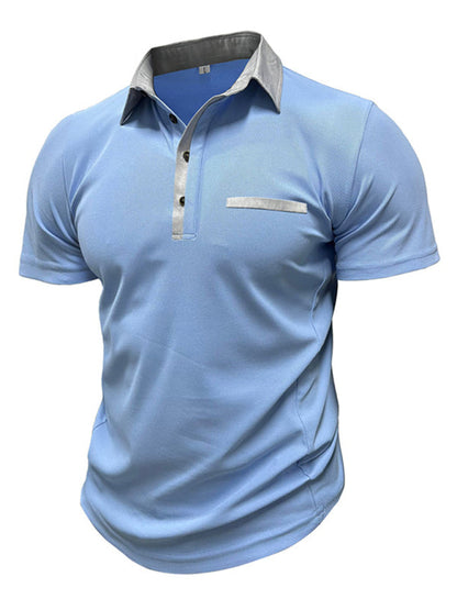 T-Shirts- Men's Polo Shirt for Brunch & BBQs- - Pekosa Women Fashion