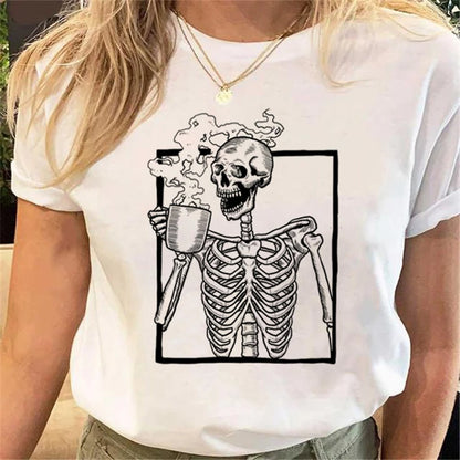 T-Shirts-Women's Halloween Graphic Tee Collection