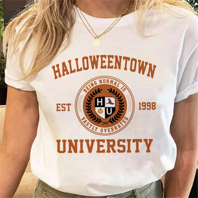 T-Shirts-Women's Halloween Graphic Tee Collection