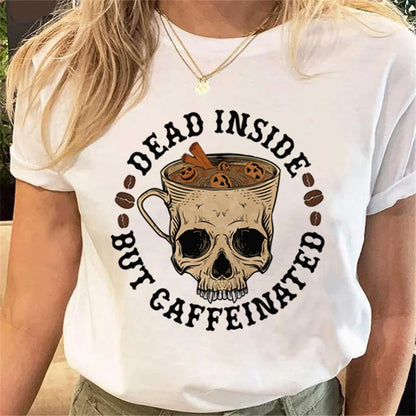 T-Shirts-Women's Halloween Graphic Tee Collection