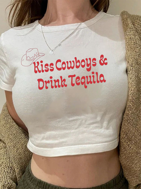 Cowgirl Era Tee - Crop T-Shirt