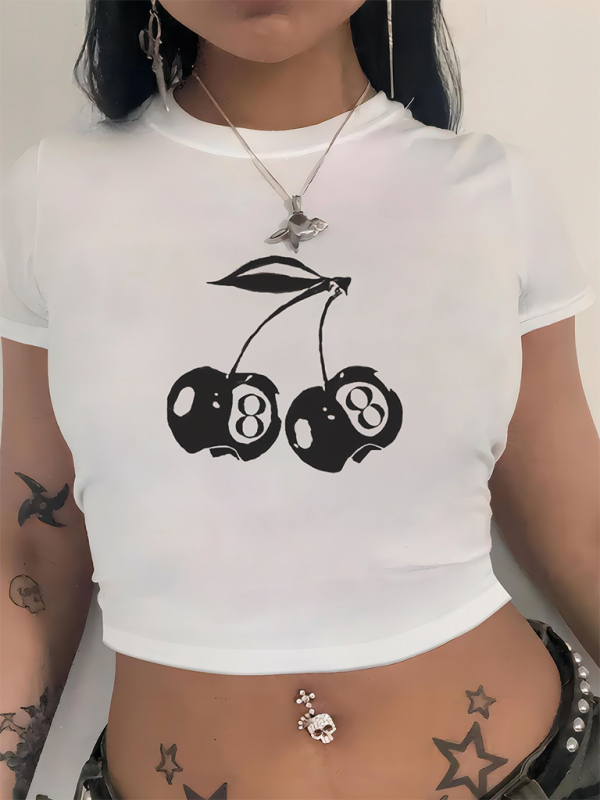 Women '1-800-HOT-TOGO' Shirt - Crop Tee