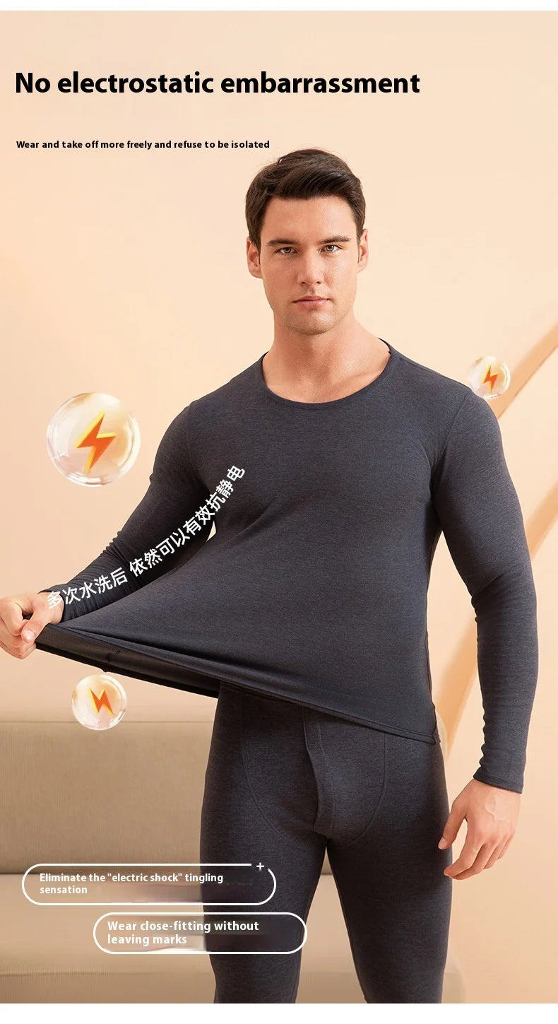 Thermal Outfits - Cashmere Blend Men’s Thermals Winter Pajamas