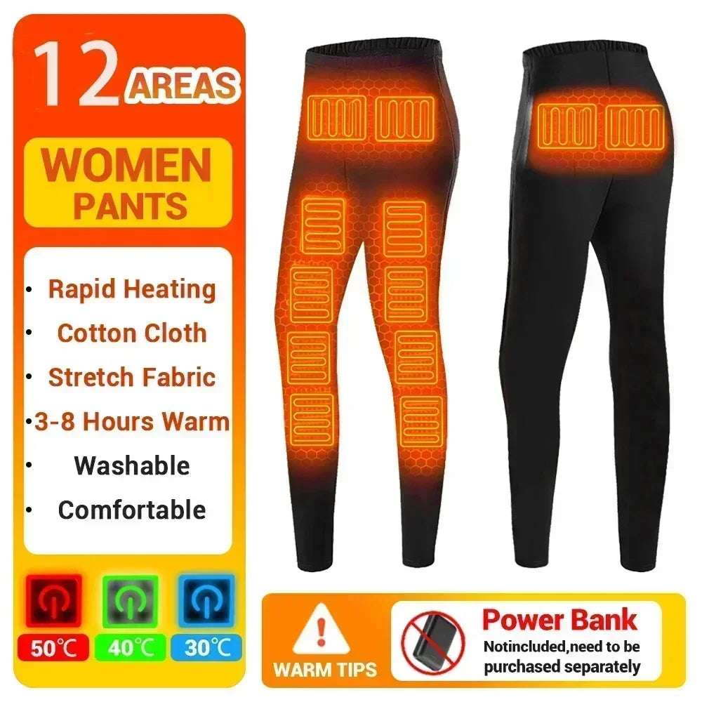 Thermal Outfits - Winter Warmth Heated Suit USB 28 Areas Electric Thermal Apparel