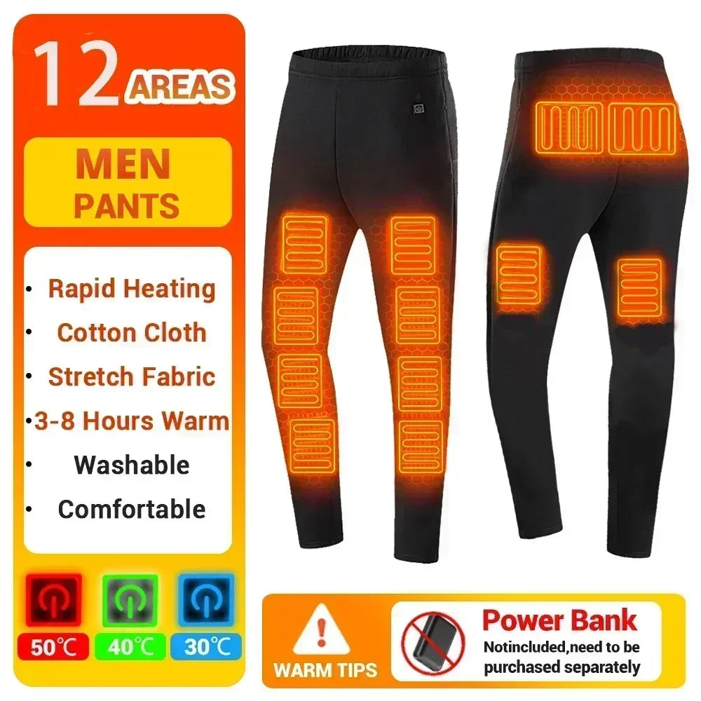 Thermal Outfits - Winter Warmth Heated Suit USB 28 Areas Electric Thermal Apparel