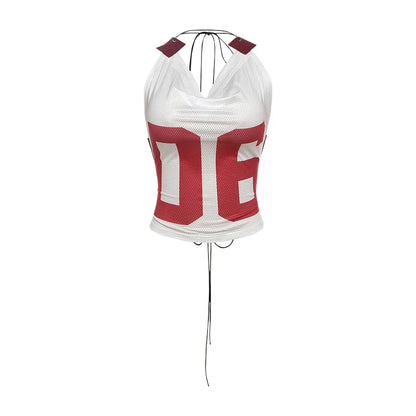 Football College Outfit for Girls - Cowl Neck