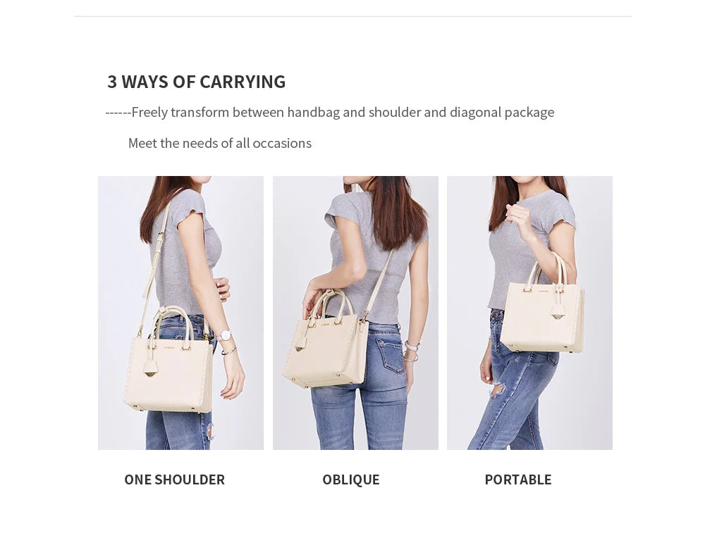 Tote Bags - Leather Tote Bags Luxury Multifunctional - Shoulder Crossbody