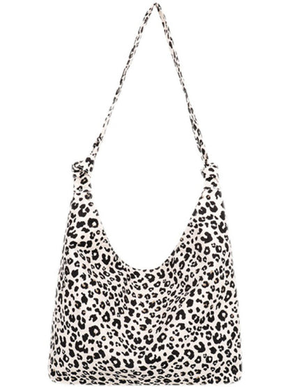 Leopard Print Tote Bag - Your Everyday Essential Carrier in Cotton Canvas