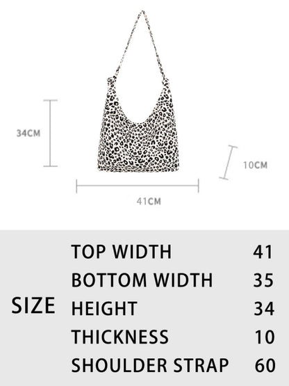 Leopard Print Tote Bag - Your Everyday Essential Carrier in Cotton Canvas