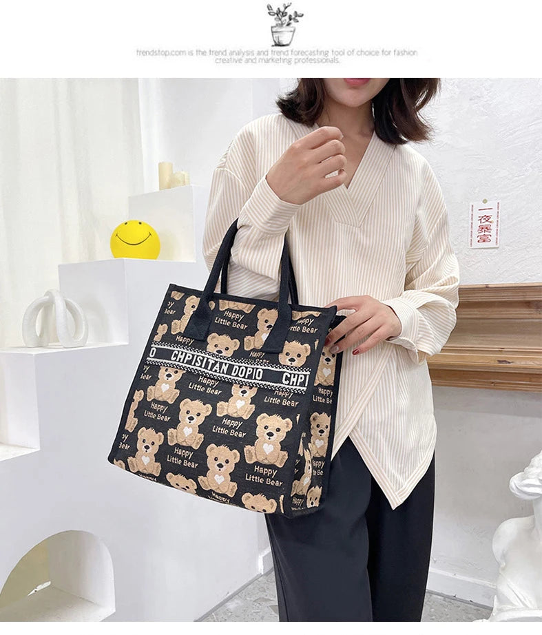 Tote Bags - Metro Cat Carryall – A Must-Have for Modern Women